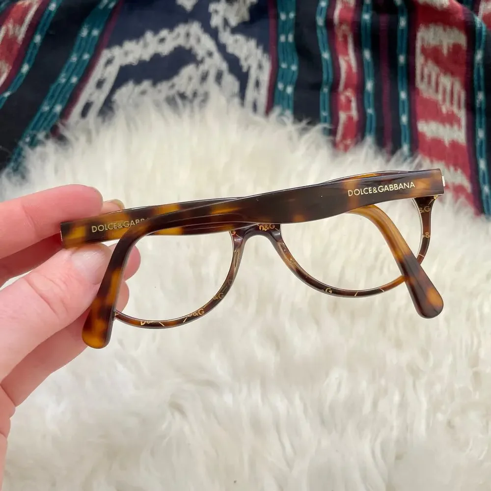 Dolce & Gabbana D&G prescription sunglasses tortoise DG3146P 'T' FRAMES ONLY - Picture 2 of 8